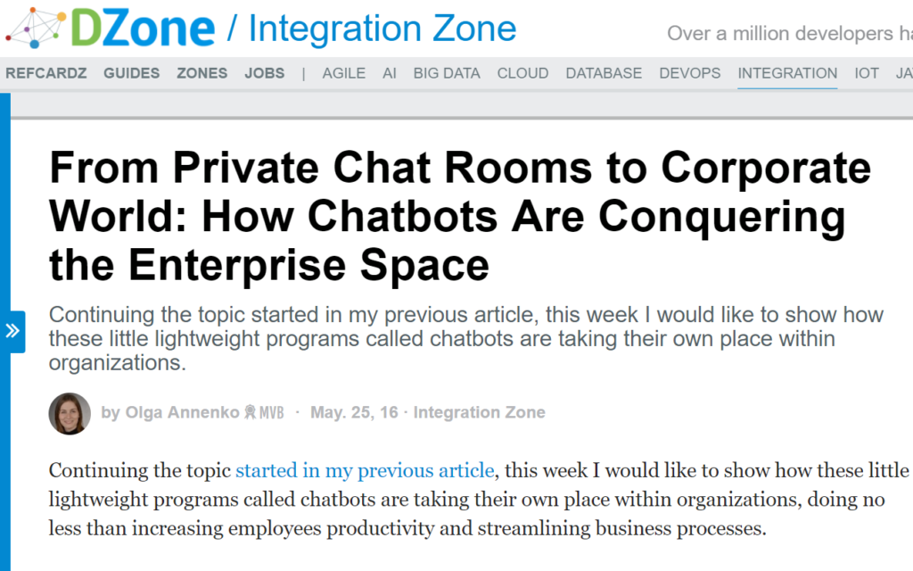 How Chatbots Are Conquering the Enterprise Space